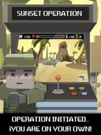 الغروب عملية - لعبة 3D عسكرية للجيش كلاسيكي Screen Shot 0