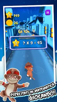 Toon Math Run: Matematica Screen Shot 1