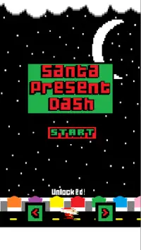 Santa Present Dash Screen Shot 0