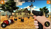 méchant chasseur de poulet: jeux d'armes à feu Screen Shot 1