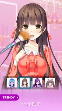 Anime Girl Dress up Games Screen Shot 0