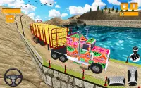 Truck Driver 2020 Gold 🚚 Cargo Truck driving game Screen Shot 1