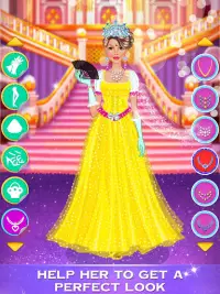 juegos de vestir de reina de la moda para niñas Screen Shot 4