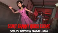 डरावना दादी घर से भागने - डरावना डरावना खेल 2020 Screen Shot 0