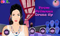 prom princess dress up Screen Shot 0