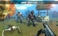 Dead Target Army Zombie Shooting Games: FPS Sniper Screen Shot 1