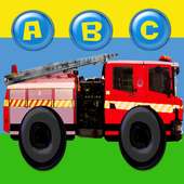 Fire Truck ABC Colours Numbers