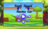 amazing sonic racing car game Screen Shot 0