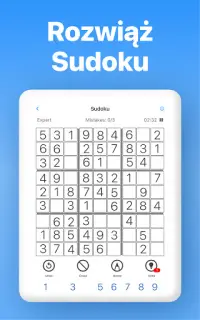 Sudoku - łamigłówka Screen Shot 4