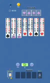 FreeCell Solitaire puzzle game Screen Shot 0