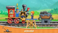 Juegos de trenes para niños Screen Shot 1