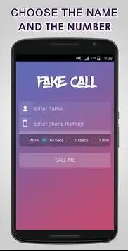 Fake call 4 Screen Shot 1