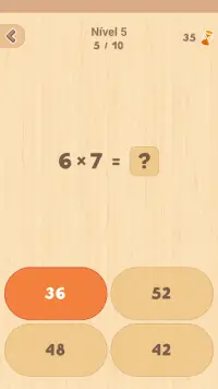 Tabuada. Aprenda e jogue! Screen Shot 3