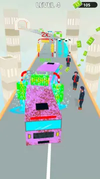 Bus Stack: Running Game 3D Screen Shot 0