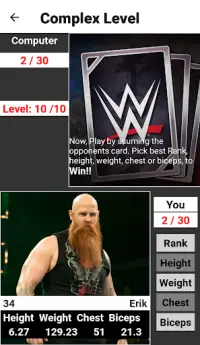 Wrestler Superstars Cards Screen Shot 3