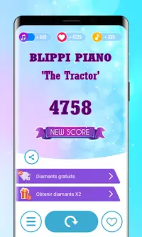 Blippi Piano Tiles Game Screen Shot 4