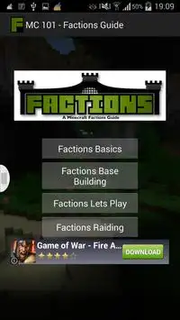 MC 101 - Factions Guide Screen Shot 2