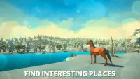 Winter Horse Simulator - Gia đình phiêu lưu Screen Shot 0