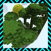 SkyBlock Planet. Peta untuk MCPE