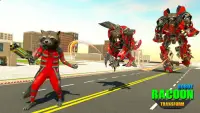 Raccoon Transform Robot Games Screen Shot 5