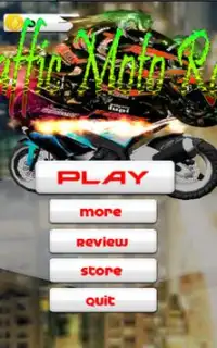Tráfego Moto Racer 3D Screen Shot 0