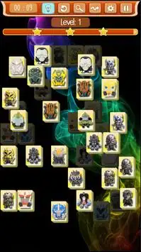 Mahjong Transformer Solitaire Screen Shot 1