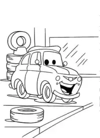 Cars Colouring Screen Shot 3