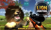 Wild Lion Sniper Shooter Screen Shot 1
