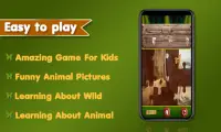 Puzzles animaux pour enfants Screen Shot 2