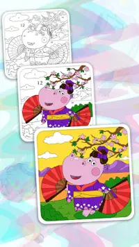 Color by Number for Kids Screen Shot 5