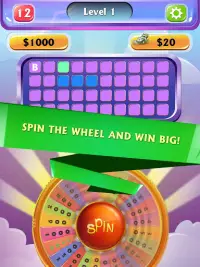 Wheel of Word - Fortune Game Screen Shot 4