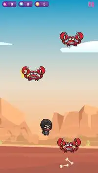 Mr crab - fly to victory Screen Shot 2