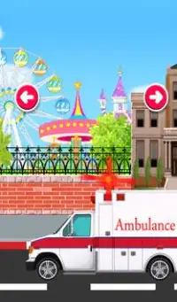 Juegos de bebé Ambulancia Screen Shot 3