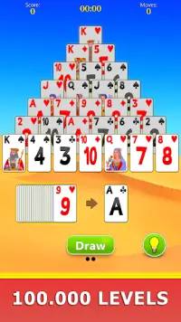 Pyramid Solitaire Mobile Screen Shot 3