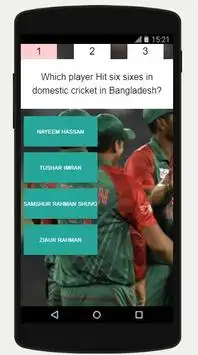 Bangladesh Cricket Team Quiz Screen Shot 2