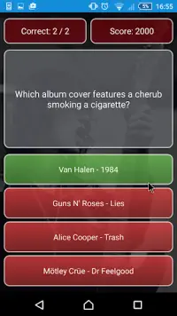 Classic Rock Quiz (Ad Free) Screen Shot 4