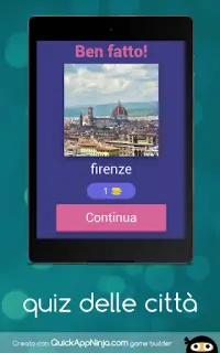 Quiz delle città 2020 Screen Shot 15