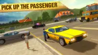 Mad Taxi Driving Simulator 3D Screen Shot 0
