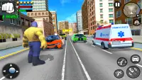 Gangster Crime Simulator - Giant Superhero Game Screen Shot 1