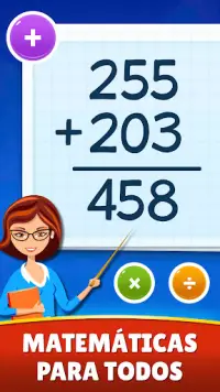 Juegos de Matemáticas español Screen Shot 0