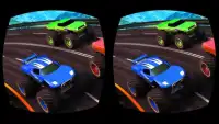 VR monster truck de carreras de 3D Screen Shot 1
