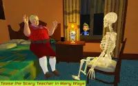 Jeux de professeur d'école effrayants 3D Screen Shot 0