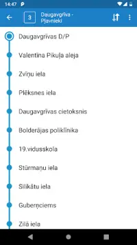 Riga Transport - timetables Screen Shot 1