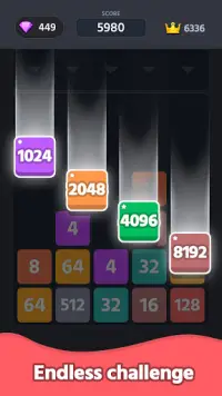Merge Number - 2048 Number Puzzles Screen Shot 3