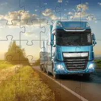 Jigsaw Puzzles DAF XF Truck Free Games 🧩🚚🧩 Screen Shot 5
