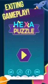 Hexagone Puzzle Games - Block Hexa Screen Shot 0