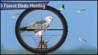 Las 3D Polowanie na ptaki - strzelanie do snajpera Screen Shot 3