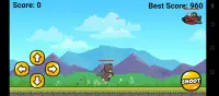 Jetpack Bear Shooting Screen Shot 1