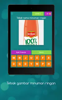 Tebak Gambar soft drink Screen Shot 9