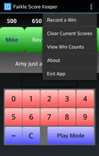 Farkle Score Keeper Screen Shot 1